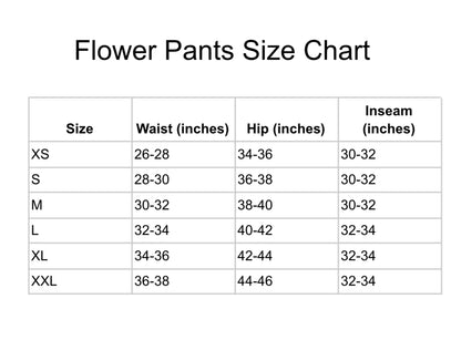 Flower pants
