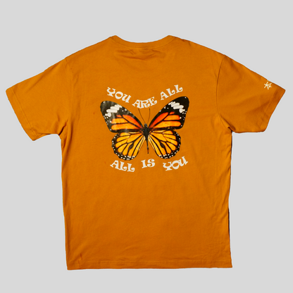 Live Authentically. "You Are All Shirt" (Orange)